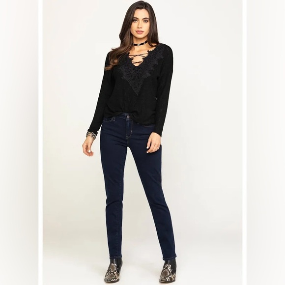 LEVI’s Classic Mid-Rise Skinny Jeans, dark wash, stretch, W29, L30 - Picture 3 of 15